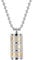 PAURO Men's Stainless Steel Buddhist Mantra Om Mani Padme Hum Openable Cylinder Bottle Prayer Wheel Necklace Gold and Silver