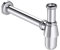 Chrome Bottle Trap Basin Waste Bathroom Sink Pipe Adjustable Height & Outlet
