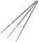 Pack de 3 Limes rondes,Akozon affuteuse de chaine tronconneuse,affute chaine tronconneuse(4.8mm)