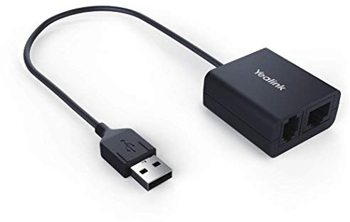 Yealink EHS40 Modul, elektrische HS-Rufannahme, Headset Adapter EHS40, Schwarz
