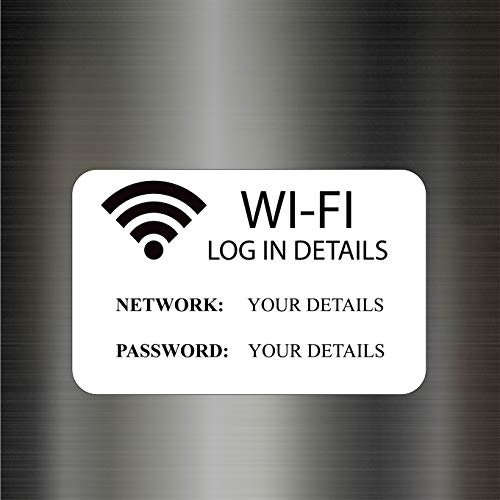 Personalised WiFi Login Details Fridge Magnet