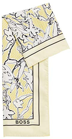 BOSS Damen Schal Lis Blau ONESIZE