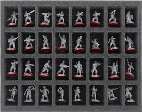 Feldherr FS040LG08 Plateau en Mousse Compatible avec Star Wars Legion - 32 Miniatures