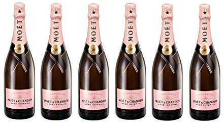 Moet & Chandon - Champagne Brut Rosé Imperial - [ 6 BOTTIGLIE x 750 ml ]