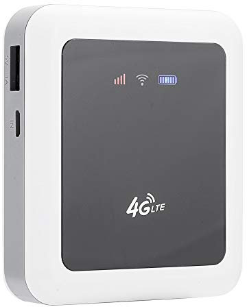 Routeur WiFi sans Fil, Extenseur WiFi Modem 4G LTE 2.4GHz 150Mbps Transmission de données Hotspot WiFi Mobile pour téléphone/Tablette/PC, Carte Non SIM(Version Europe/Asie/Afrique)