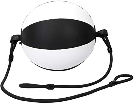 Kuuleyn Leder Boxball, Speed Ball Boxtraining Fitness Ball Boxsack Hängeseile für Boxsport