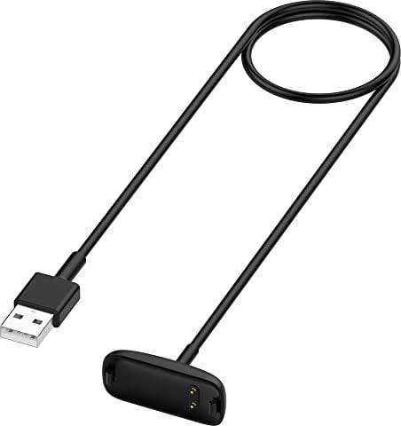 Smartwatch Band Charger Cable for Fitbit Inspire 3 Replacement USB Portable Charger Charging Dock Charging Cable Accessory for Fitbit Inspire 3 Fitness Tracker 3.3ft
