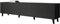 Mirjan24 TV Lowboard Vailbo Grey 200, Fernsehschrank, Fernsehtisch, Unterschrank, TV Tisch, Board, Schrank, TV-Bank (Anthrazit)
