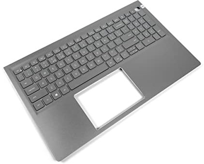 Dell Inspiron 5510/5518 Thunderbolt Palmrest & US/INT ENGLISH Backlit Keyboard - 0MK2CK + 00JGVH (1MW3K) (Renewed)