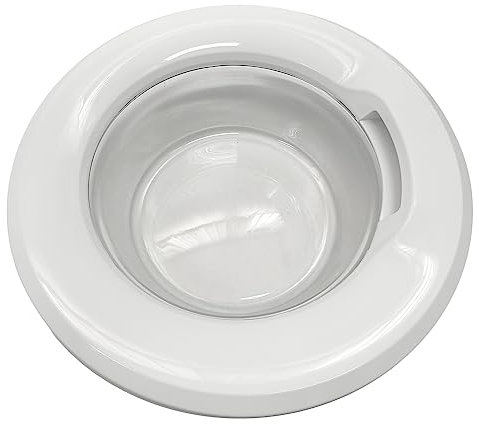 eRicambi® Oblo Porta Sportello Completo Tipo 4-7 Serie Elettronica Compatibile con Lavatrice SanGiorgio ITWash, Diametro 420 (mm) Modelli: EU750AD F612BL G510 S5510I SES610L
