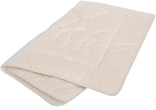 Hefel Bio Timber Kinder- Bettdecke Kinderdecke Ganzjahresdecke Light 100 x 135 cm für Hausstauballergiker geeignet