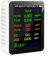 DAZZLEEX Medidor de Calidad del Aire WiFi 10 en 1 PM2.5 PM10 HCHO AQI Probador de Humedad de Temperatura Probador de Sensor Detector de Monitor de Calidad del Aire
