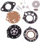 Kit de réparation de carburateur Kit de Membrane for moteur Stihl 08S tronçonneuse coupe-bordures tondeuse à gazon pièces de rechange accessoire Accs