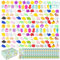 Mochi Squishy Set Mitgebsel Kindergeburtstag Gastgeschenke 160 Stück - BONNYCO | Kleine Geschenke für Kinder, Mitbringsel Kindergeburtstag Gastgeschenk, Pinata Füllung | Give Aways Einschulung Set
