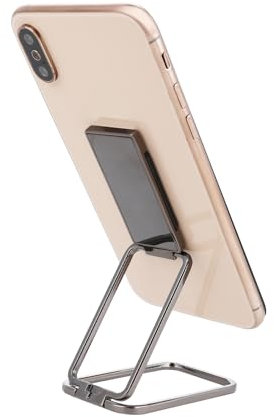 AOZUO Anneau Grip Telephone Portable de Support,Bague Telephone Portable, Rotation à 360 ° en métal Accessoire Support Pliable pour Compatible avec la Plupart