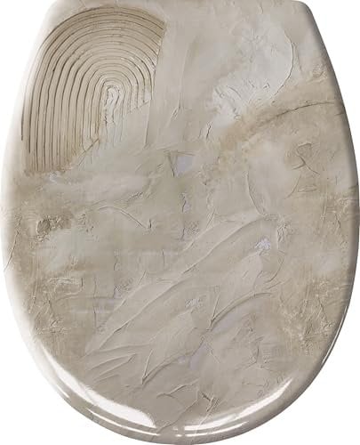 Kleine Wolke WC-Sitz ART Natur mit Absenkautomatik und Easy Clean