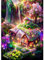 MEIYUDA Diamond Painting Erwachsene Diamant Bilder Phantasiewald, 5D DIY Diamant Painting Bilder Diamond Set Landschaft, Bastelset Erwachsene Kinder Malerei Stickerei für Home Wand Décor 30x40cm