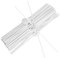 DIYEAH 100pcs Calendar Double Wire Binding for Easy Page Flipping Iron Hanging Hooks