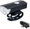 Faro per bici 300 lumen Faro per bici ricaricabile tramite USB con 3 modalità Luce anteriore per bicicletta Luce anteriore per bicicletta nera Faro LED Flashlig Faro per bici ricaricabile Lampada