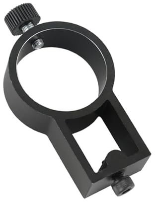Microscope 40mm 50mm Monocular Lens Support Ring Focusing Bracket Adapter Holder For Digital HDMI USB Vdieo Microscope Camera Stand(A)