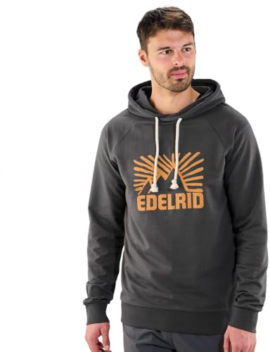 EDELRID Herren Tecu Hoodie, Asphalt, S