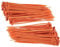 TERF® 100 Pcs Orange Cable Ties 200mm (8'') X 2.5mm Premium Nylon Zip Ties Wraps Secure Self Locking Mechanism Plastic Tie for Home Office Garden Garage Workshop and DIY