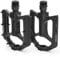 PRMHOOT MTB Pedale, rutschfest Flat Aluminium Fahrradplattform Fahrradpedale, 9/16 Zoll Pedale für Mountainbike, Rennrad, MTB, E-Bike
