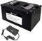 SSCYHT 48 Volt LiFePO4 Battery 48V 50Ah 46Ah 60Ah Deep Cycle Battery 48V Lithium Batteries with Charger and Display for 250W - 2400W Motor Kit for Electric Forklift,48V50Ah