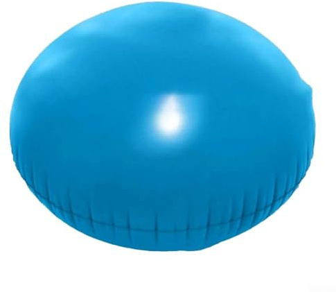 Cojín de piscina de invierno redondo, almohada inflable de aire con cuerda de 3 metros, para protección eficiente para piscinas cubierta para piscinas sobre el suelo (3)