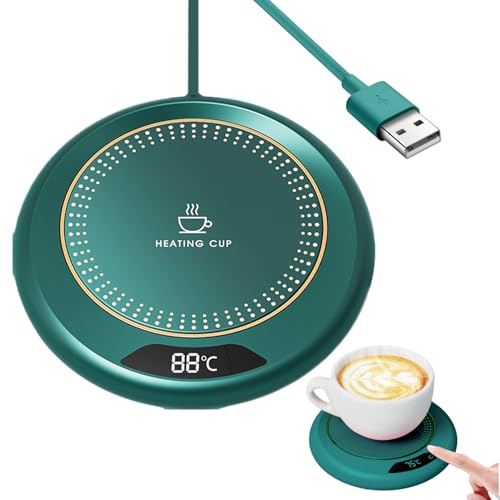 Scalda Tazze - 3 Livelli Temperatura Piastra Riscaldante USB Intelligente 20W | Dispositivo Riscaldante Per Cucina Sala Da Pranzo Regalo Casa,Accessorio Alimentare Termico per Bevande Calde
