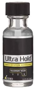 Wig Glue,Waterproof Latex-Free Wig Glue,Strong Hold Invisible Adhesive Hair Solution,Portable