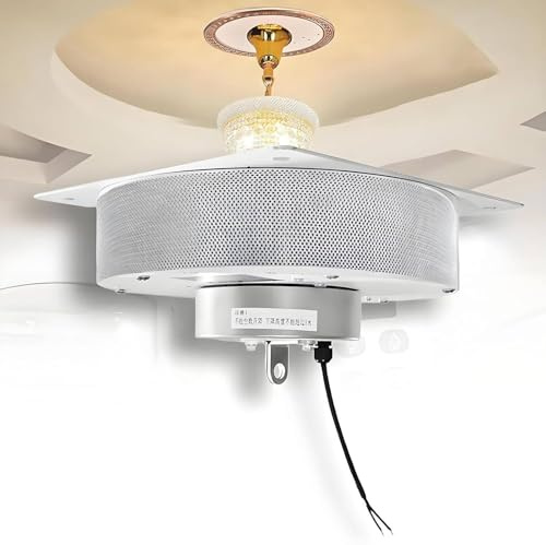 BEESOM Elektrischer Kronleuchter Aufzug,40/70kg Optional Tragkraft,6m Hub, Fernbedienung,Kronleuchter-Hebesystem Heber Für Villen & Pendelleuchten – Einfach Zur Lampenreinigung Und Wartung 40kg