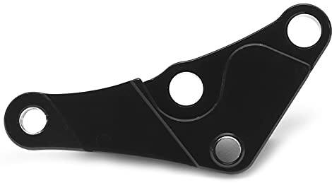Motorrad Bremssattel Adapter Halterung für Sprint Primavera LX LXV S 150 2020 - Vorderrad Austausch - Schwarz Eloxiert