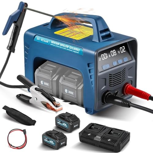 Saldatrice senza fili - Saldatrice inverter portatile a batteria per officine di riparazione e costruzioni