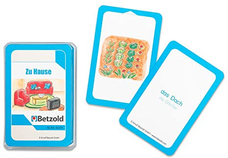 Betzold - Karten für den Magischen Zylinder, Zu Hause - Deutsch Lernspiel DaZ
