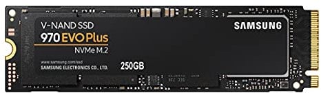 Samsung HD SSD 250GB 970 EVO PLUS M.2 PCI Express 3.0 V-NAND MLC NVME MZ-V7S250BW