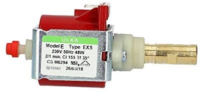 LUTH Premium Profi Parts Pumpe Ulka EX5 48W 230V kompatibel mit Philips Saeco 996530007753 12000140 842500108 Miele 5035150 für Kaffeemaschine Kaffeevollautomat