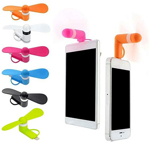Hpybest Mini-Tester für iPhone 5 / 5S / 6 / 6S / 7 Plus / 8 x XR/XS für Android/Samsung Micro, zufällige Farbe, 3 Stück