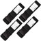 OW-Travel Kofferband Gurt Schwerlast Personalisierter Koffergurt mit Adressschild. Luggage Strap Gepäckgurt Koffer Gurt Kofferbänder Koffergurte Farbig Koffer Gurt 4 Stück Schwarz
