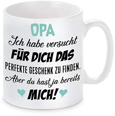 Herzbotschaft Tasse mit Motiv - Ich Habe versucht für Dich das perfekte.…