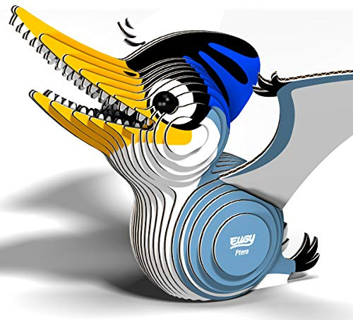 EUGY 053 Ptero Umweltfreundliches 3D-Papierpuzzle [Neues Siegel]