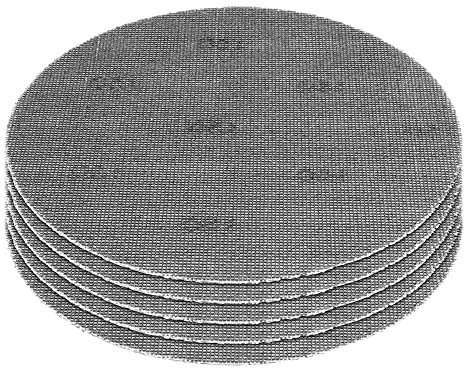 Trend Mesh 150mm Random Orbit 150 Grit Abrasive Sanding Discs, AB/150/150M, Pack of 5