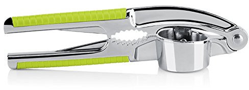 Presse à ail SSGP en alliage de Zinc professionnel tenu dans la main presse à ail broyeur masher cuisine outils de compression(vert)
