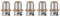 GeekVape M-Coil Serie Coils 5er Pack Verdampferköpfe Widerstand 0,14 Ohm