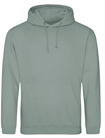 AWDis College Hoodie Dusty Green