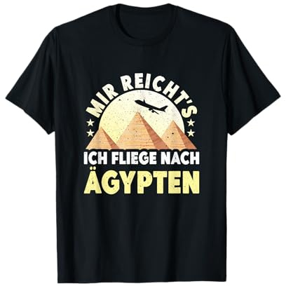 Mir Reichts Ich Flieg Nach Ägypten Sommer Urlaub Meer Strand T-Shirt