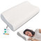 VALENTIA MEDICAL Almohada Viscoelástica Cervicales y Cuello - Doble Altura - Ergonómica - Funda Supersuave Lavable + Funda Interior -Optima Firmeza- Almohada Cervicales - Alivio de Cuello y Hombros