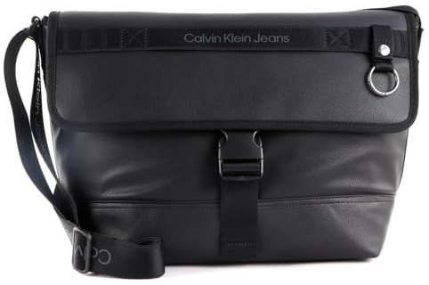 Calvin Klein Businesstasche Laptoptasche CKJ Ultralight Messenger39 PU Black schwarz