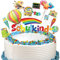 Schulkind Tortendeko, Schulanfang Cupcake Topper Dekorationen Kuchendeko Schulanfang ABC 123 Torten Cupcake Deko für Jungen Mädchen Schulanfang Party Deko