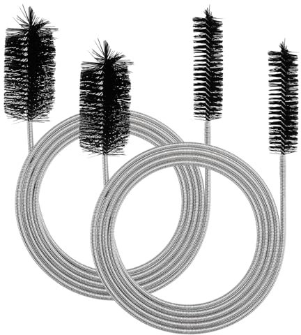 FIHODONE 2 pezzi Pulisci Termosifoni,Stura Lavandini e Scarichi,Scarico Lavandino Cucina,Pulisci Termosifoni Flessibile Lungo per Cucina, Wc, Bagno